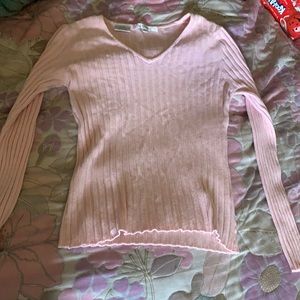 Pink Long sleeve tee